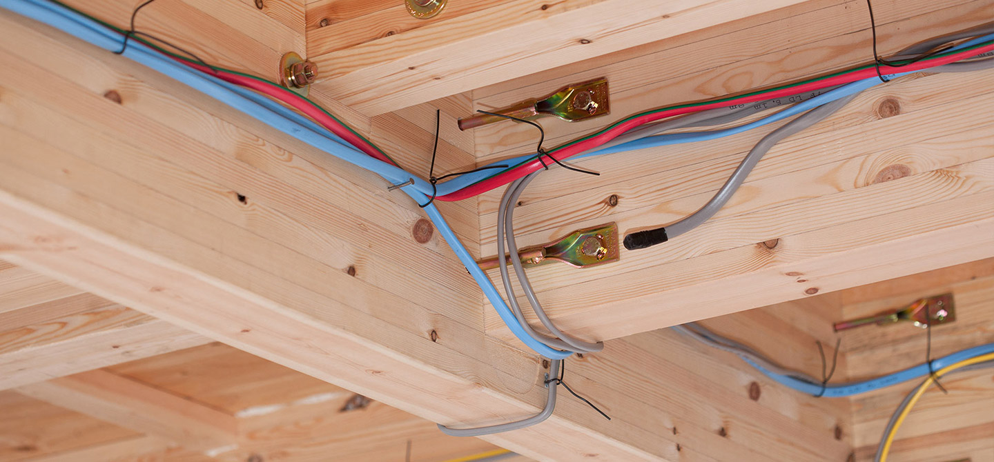 new-wires-in-ceiling